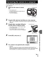 Предварительный просмотр 79 страницы Olympus FE-115/X-715 Advanced Manual