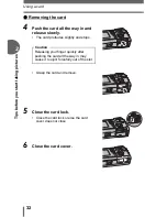 Предварительный просмотр 32 страницы Olympus FE 120 - Digital Camera - 6.0 Megapixel Advanced Manual