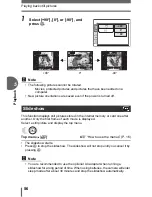 Предварительный просмотр 56 страницы Olympus FE 120 - Digital Camera - 6.0 Megapixel Advanced Manual
