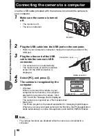 Предварительный просмотр 98 страницы Olympus FE 120 - Digital Camera - 6.0 Megapixel Advanced Manual