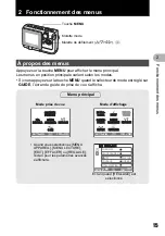 Preview for 15 page of Olympus FE 130 - 5.1MP Digital Camera (French) Manuel Avancé