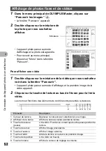 Preview for 52 page of Olympus FE 130 - 5.1MP Digital Camera (French) Manuel Avancé