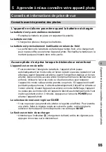 Preview for 55 page of Olympus FE 130 - 5.1MP Digital Camera (French) Manuel Avancé