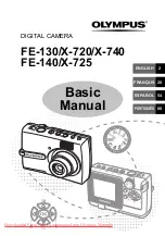 Olympus FE-130/X-720 Basic Manual preview