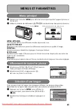 Предварительный просмотр 41 страницы Olympus FE-130/X-720 Basic Manual