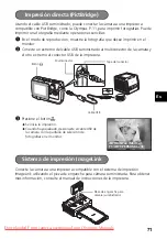 Предварительный просмотр 71 страницы Olympus FE-130/X-720 Basic Manual