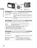 Предварительный просмотр 12 страницы Olympus FE-150/X-730 Advanced Manual