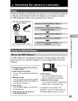 Предварительный просмотр 37 страницы Olympus FE-150/X-730 Advanced Manual