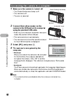 Предварительный просмотр 42 страницы Olympus FE-150/X-730 Advanced Manual