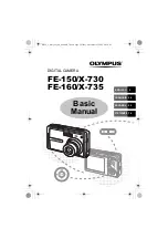 Предварительный просмотр 1 страницы Olympus FE-150/X-735 Basic Manual