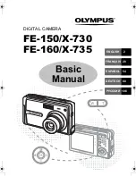 Olympus FE-150 Basic Manual preview