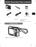 Предварительный просмотр 3 страницы Olympus FE 170 - Digital Camera - 6.0 Megapixel Basic Manual