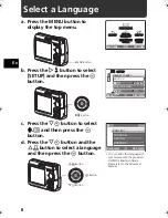 Preview for 8 page of Olympus FE 170 - Digital Camera - 6.0 Megapixel Basic Manual