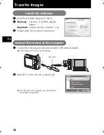 Предварительный просмотр 18 страницы Olympus FE 170 - Digital Camera - 6.0 Megapixel Basic Manual