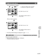 Предварительный просмотр 21 страницы Olympus FE-170/X-760 Advanced Manual