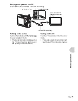 Предварительный просмотр 27 страницы Olympus FE-170/X-760 Advanced Manual