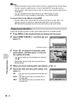 Предварительный просмотр 34 страницы Olympus FE-170/X-760 Advanced Manual