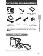 Preview for 3 page of Olympus FE 190 - 6MP Digital Camera Manual Avançado