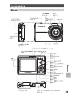 Предварительный просмотр 75 страницы Olympus FE 190 - 6MP Digital Camera Manual Avançado