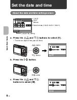 Предварительный просмотр 6 страницы Olympus FE-190 Quick Start Manual