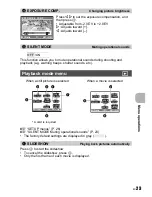 Предварительный просмотр 23 страницы Olympus FE-190 Quick Start Manual