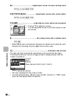 Предварительный просмотр 28 страницы Olympus FE-190 Quick Start Manual