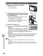 Предварительный просмотр 42 страницы Olympus FE-190 Quick Start Manual