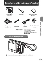 Preview for 3 page of Olympus FE 200 - Digital Camera - 6.0 Megapixel (French) Manuel Avancé