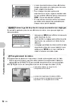 Preview for 12 page of Olympus FE 200 - Digital Camera - 6.0 Megapixel (French) Manuel Avancé