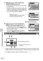 Preview for 18 page of Olympus FE 200 - Digital Camera - 6.0 Megapixel (French) Manuel Avancé