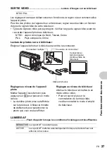 Preview for 27 page of Olympus FE 200 - Digital Camera - 6.0 Megapixel (French) Manuel Avancé