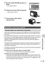 Preview for 33 page of Olympus FE 200 - Digital Camera - 6.0 Megapixel (French) Manuel Avancé