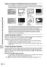 Preview for 52 page of Olympus FE 200 - Digital Camera - 6.0 Megapixel (French) Manuel Avancé