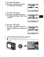 Предварительный просмотр 7 страницы Olympus FE-200 Basic Manual