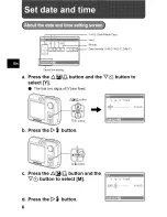 Preview for 6 page of Olympus FE 210 - Digital Camera - Compact Basic Manual