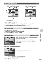 Preview for 21 page of Olympus FE-210/X-775 Advanced Manual