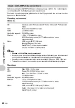 Preview for 40 page of Olympus FE 220 - Digital Camera - Compact Quick Start Manual