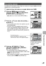 Предварительный просмотр 17 страницы Olympus FE 230 - Digital Camera - Compact (Spanish) Manual Avanzado