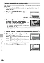 Preview for 36 page of Olympus FE 230 - Digital Camera - Compact (Spanish) Manual Avanzado