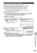 Preview for 45 page of Olympus FE 230 - Digital Camera - Compact (Spanish) Manual Avanzado