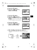 Предварительный просмотр 7 страницы Olympus FE-230/X-790 Basic Manual