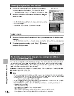 Preview for 44 page of Olympus FE-240/X-795 Advanced Manual