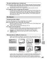 Preview for 47 page of Olympus FE-240/X-795 Advanced Manual