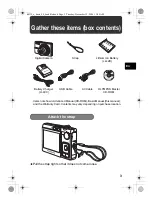 Preview for 3 page of Olympus FE 250 - Digital Camera - Compact Basic Manual