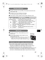 Предварительный просмотр 117 страницы Olympus FE 250 - Digital Camera - Compact Basic Manual