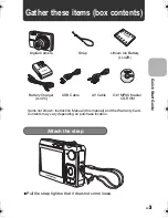 Предварительный просмотр 3 страницы Olympus FE-250/X-800 Instruction Manual