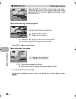 Предварительный просмотр 22 страницы Olympus FE-250/X-800 Instruction Manual