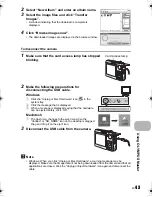 Предварительный просмотр 43 страницы Olympus FE-250/X-800 Instruction Manual