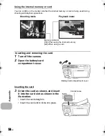 Предварительный просмотр 58 страницы Olympus FE-250/X-800 Instruction Manual