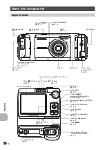 Предварительный просмотр 56 страницы Olympus FE-270 Manuel Avancé